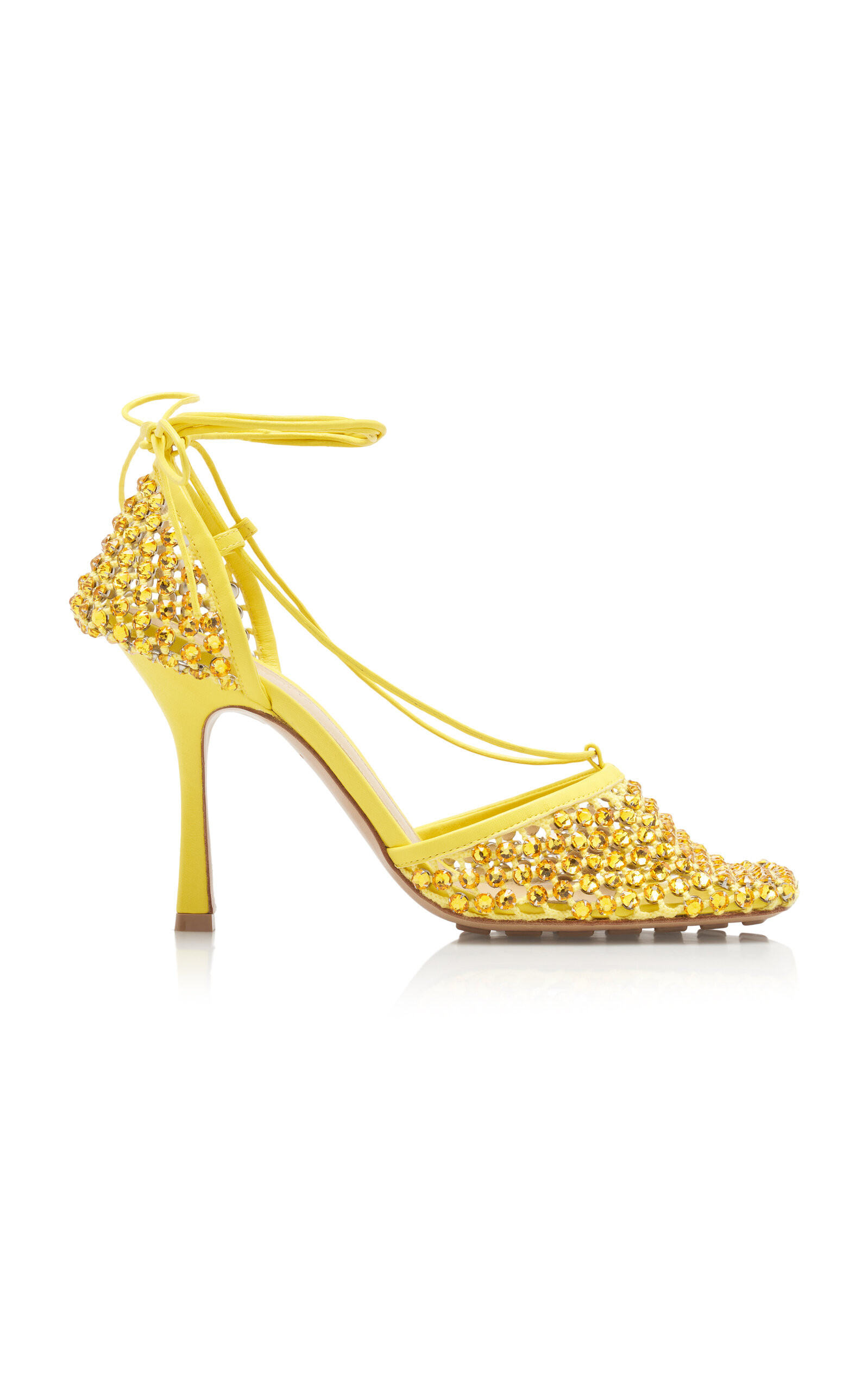 Bottega Veneta Sparkle Stretch Sandals - Moda Operandi | Moda Operandi (Global)