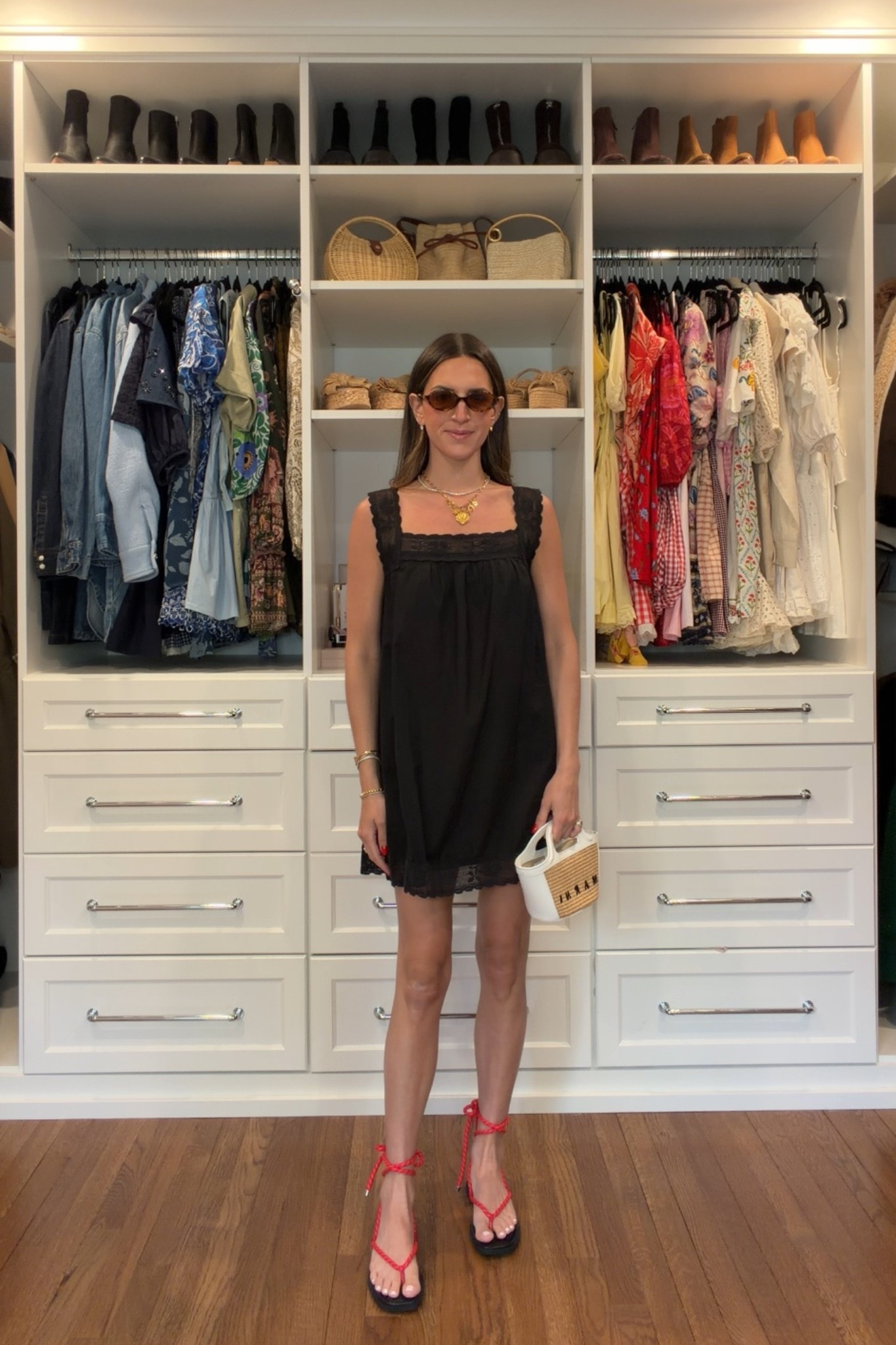 Size xsmall 

Sun dress 
Easy dress 
Sandals 
Summer dress

#LTKootd #LTKSwim #LTKSeasonal
