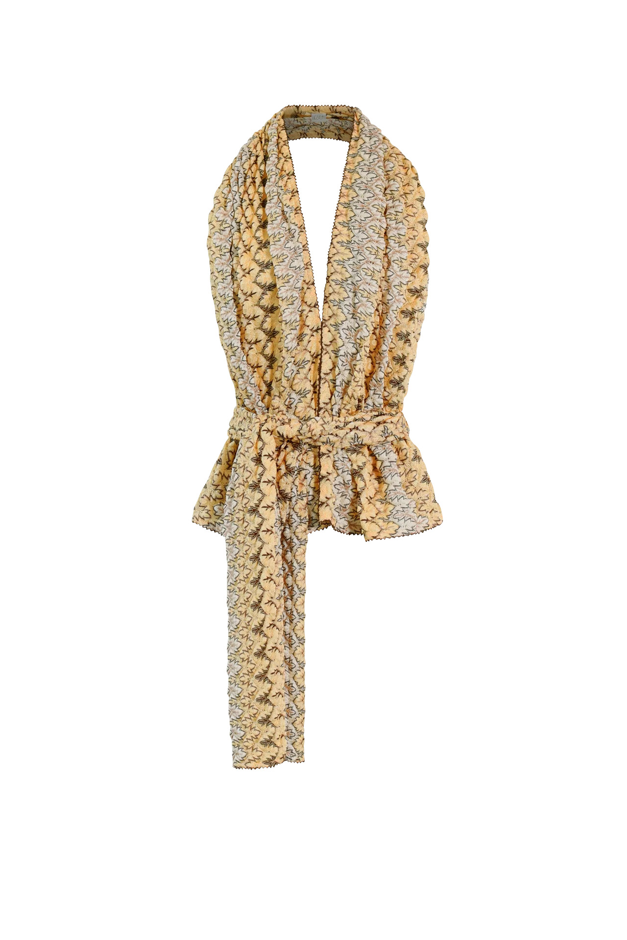 Yellow Knit Scarf Top, Italian Knit | HANNE BLOCH | HANNE BLOCH