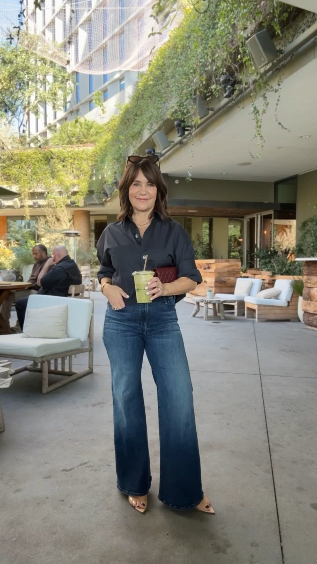 Outfit inspo! This is one of my go to outfits. These are one of my favorite pairs of jeans and I have this top in multiple colors!

#LTKOver40 #LTKootd #LTKSeasonal