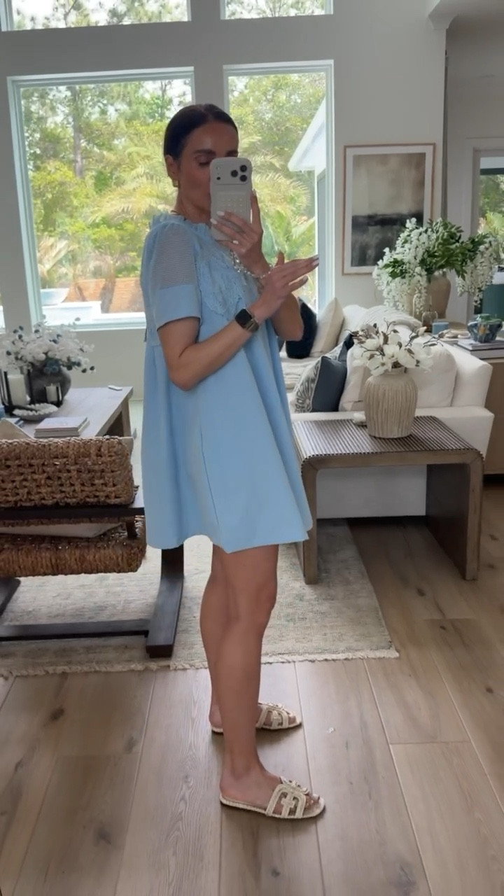 Summer dress from Amazon, amazon finds, vacation dress, icy blue, annabrstyle

#LTKOver40