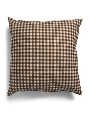 Made In Usa 22x22 Country Gingham Oversized Pillow | Home | Marshalls | Marshalls