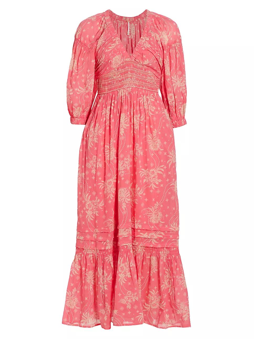 Golden Hour Floral Cotton Maxi Dress | Saks Fifth Avenue