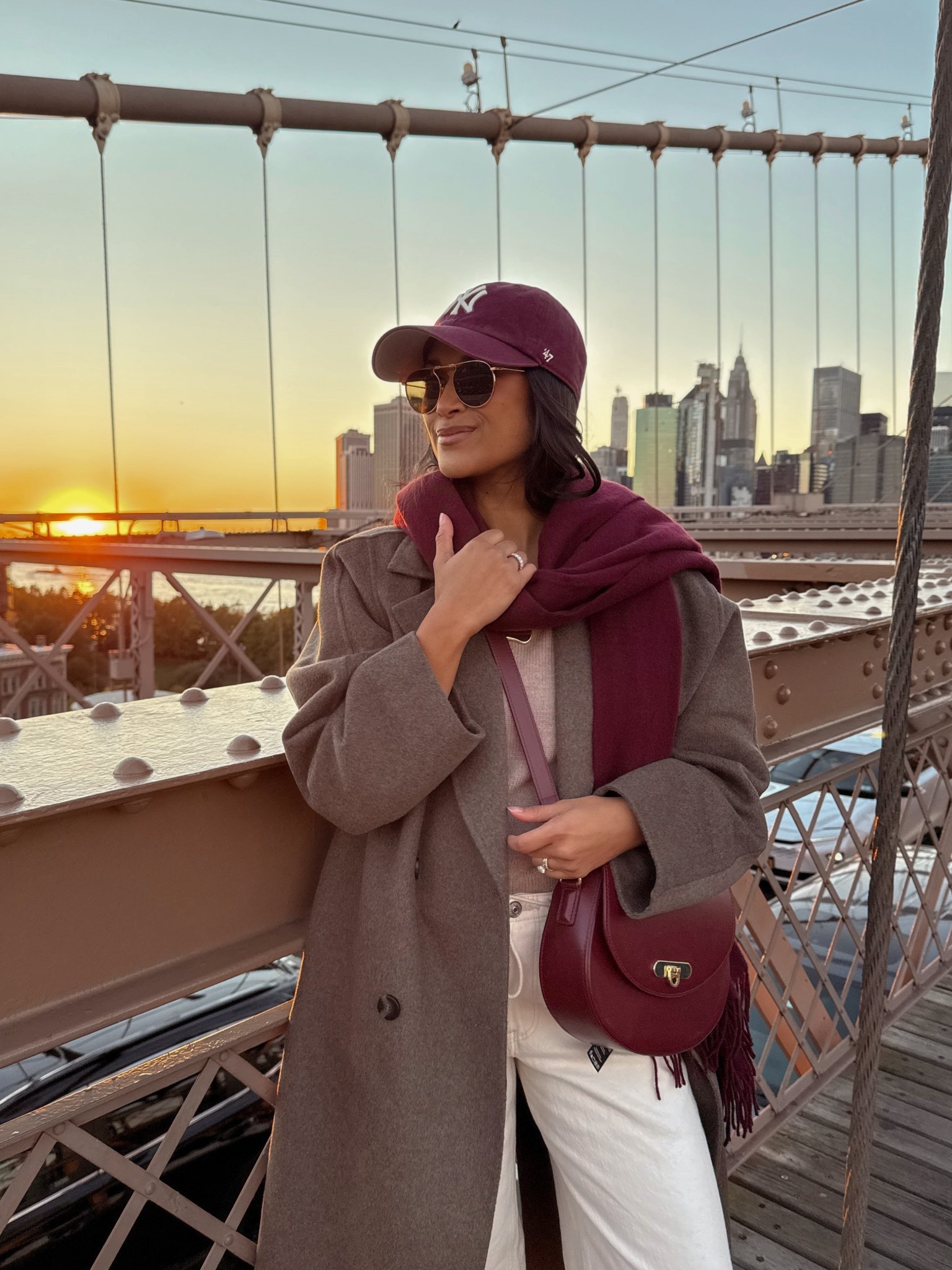 My @giginewyork Sophia saddle bag was just restocked in the Bordeaux color! Take 20% OFF with code: HAUTE20
#giginewyork #handbags #LTKItBag
#LTKCyberWeek 


#LTKGiftGuide #LTKHoliday