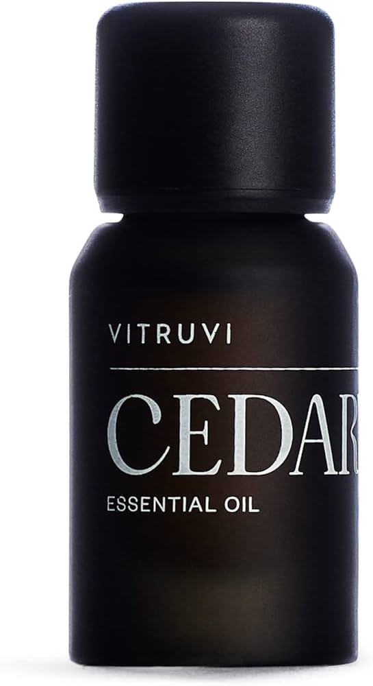 Vitruvi Cedarwood, 100% Pure Premium Essential Oil (0.3 fl.oz) | Amazon (US)