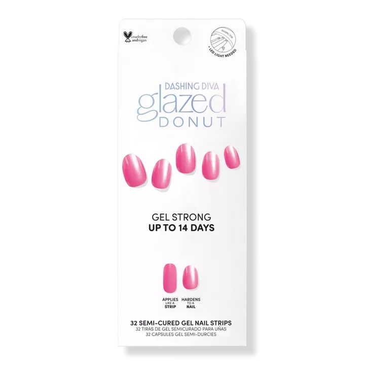 Glazed Donut Semi Cured Gel Nail Strips | Ulta