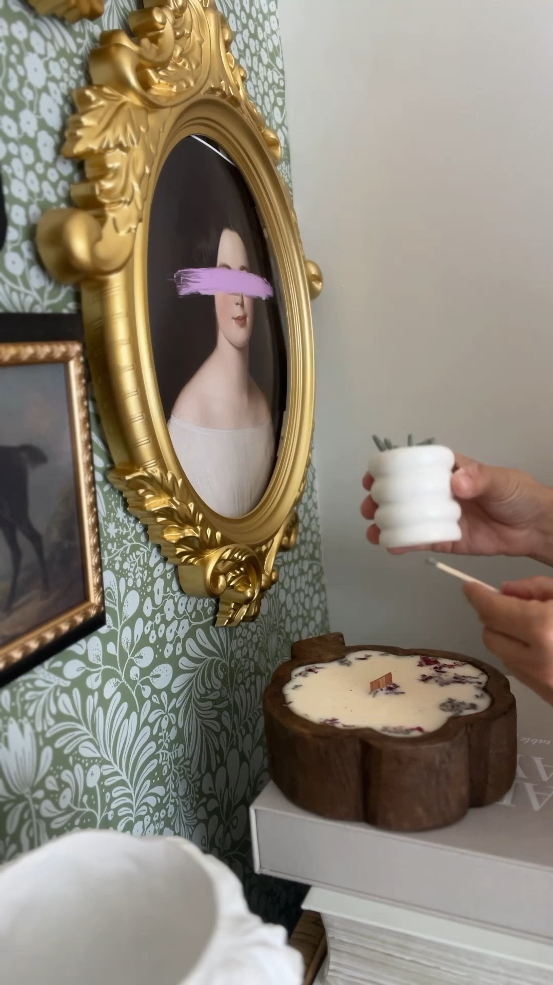 Obsessed with these beautiful candles from @abandonedcakes! They have dried herbs and flowers, will burn for hours AND they look gorgeous in my home! I chose the scent ‘Autumn Night’: This scent is like wrapping yourself in a cozy fall blanket! It’s a warm mix of cinnamon, nutmeg, and clove, layered with sweet apple and a hint of earthy sandalwood and cedar. Think of it as the perfect blend of spice and woodsy vibes—like sipping cider by a crackling fire.
It is such a magical scent for my favorite season! Check-out their site for so many unique, beautiful options! #abandonedcakes #candle #fall #cozy #interior #sponsored 

#LTKHome #LTKHalloween #LTKSeasonal