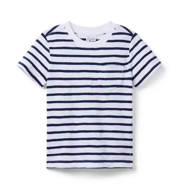 The Striped Slub Tee | Janie and Jack