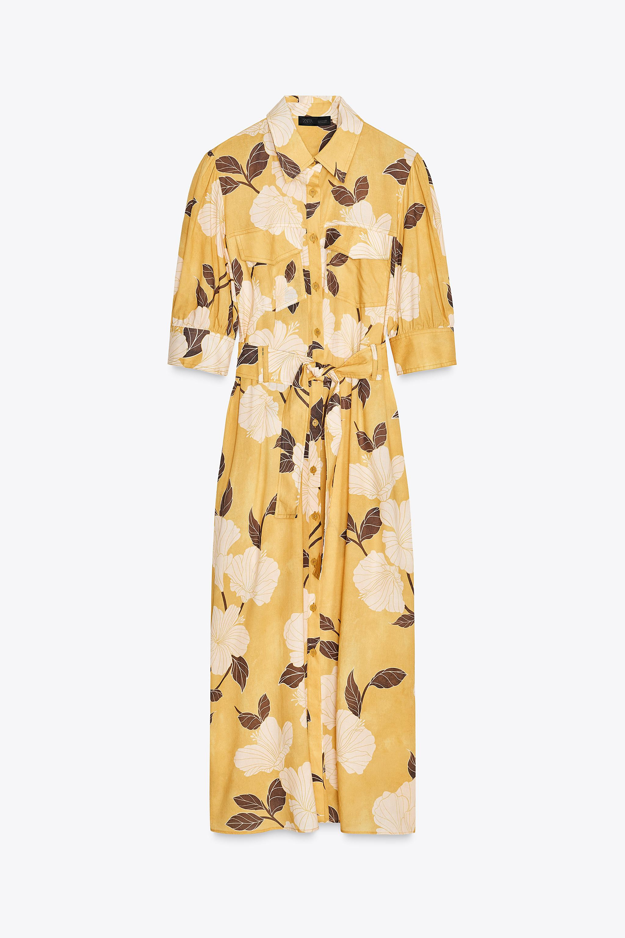 ZW COLLECTION PRINTED SHIRT DRESS | Zara AU