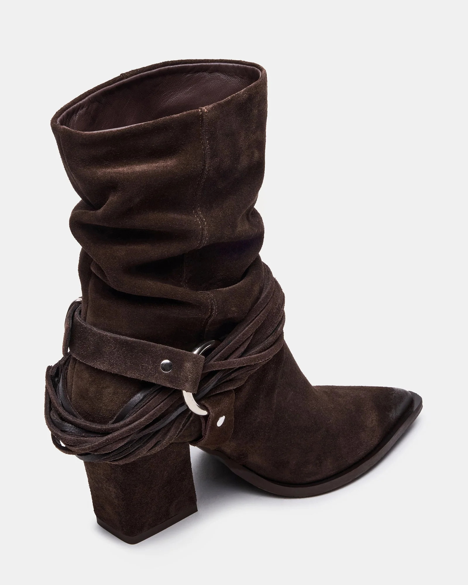 Lauper Dark Taupe Suede | Steve Madden (US)