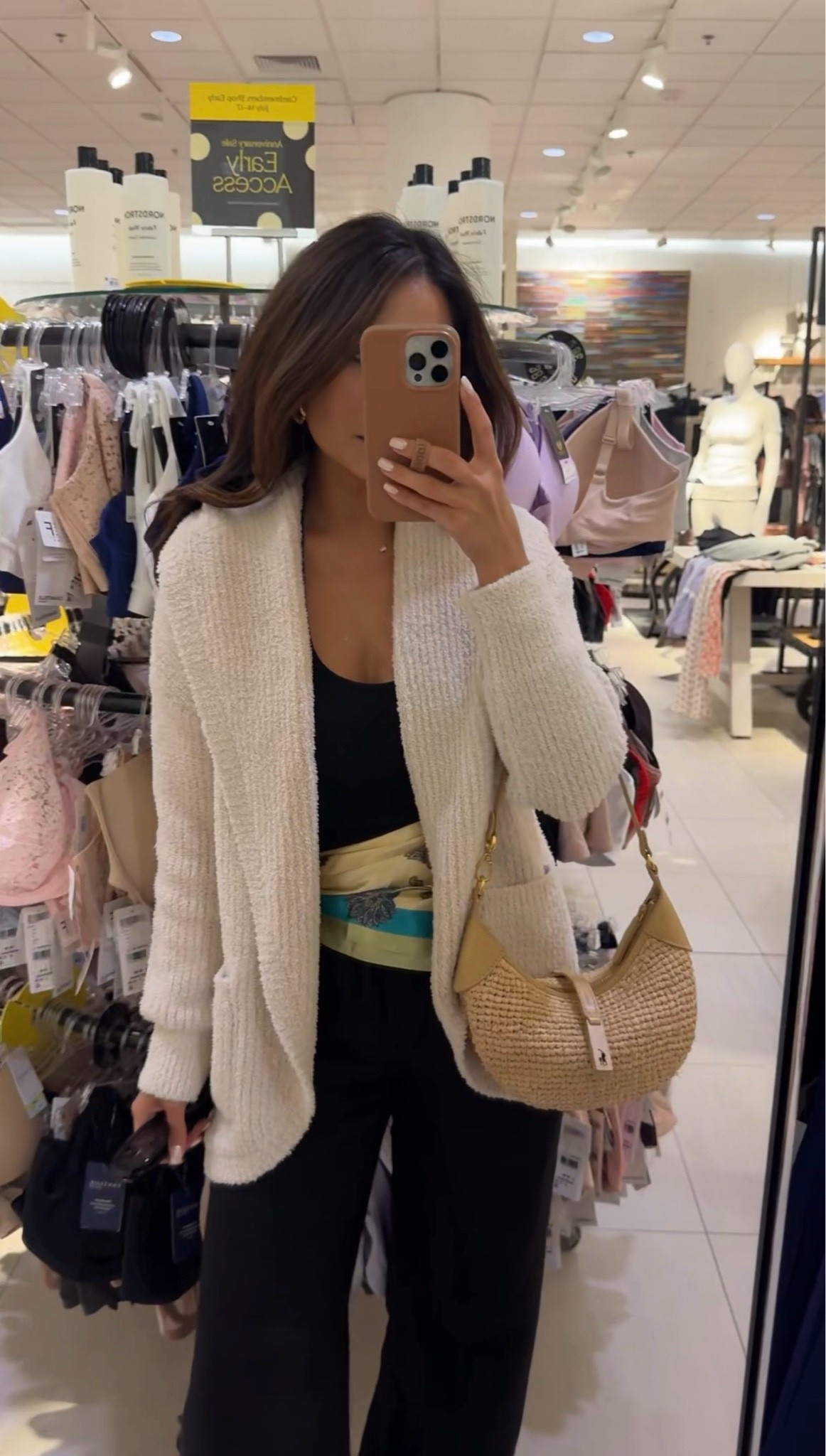 Barefoot dreams cardigan!! So cozy - I have the grey at home and love - it’s like wearing a blanket 

TTS, wearing xs

#LTKSaleAlert