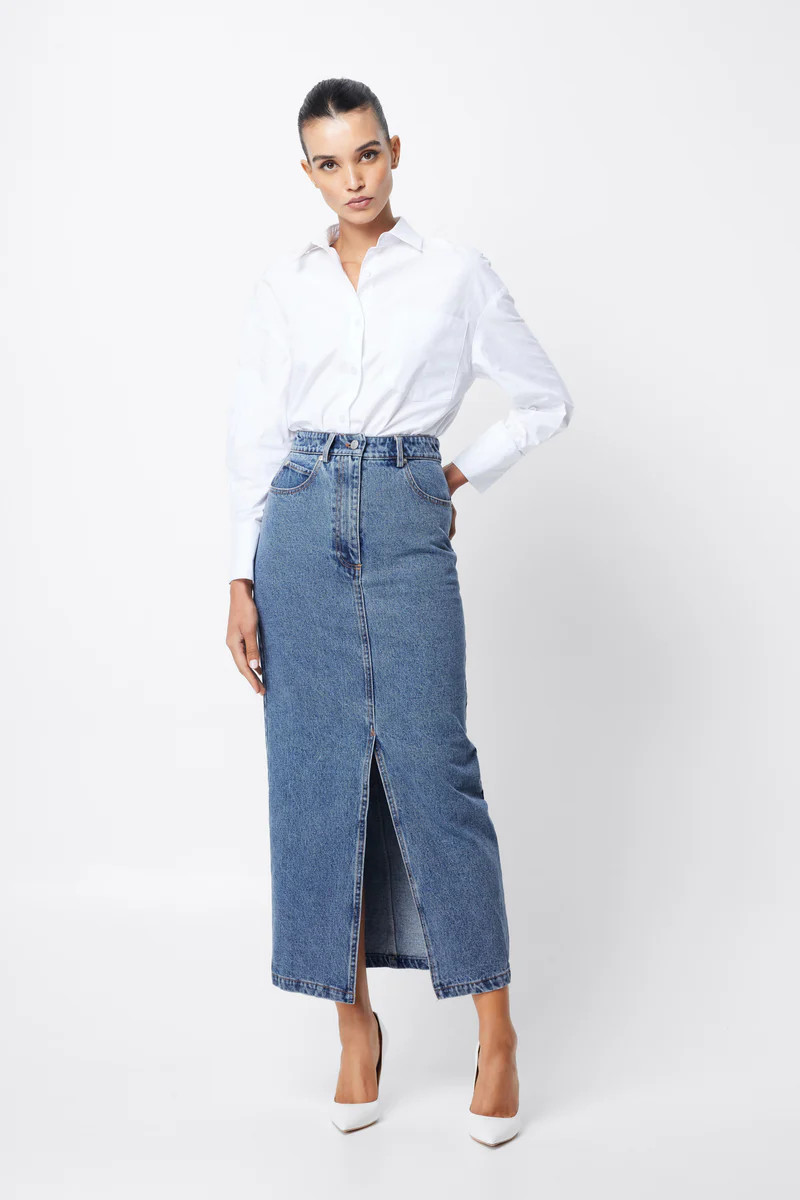 Bexley Midi Skirt | Mossman