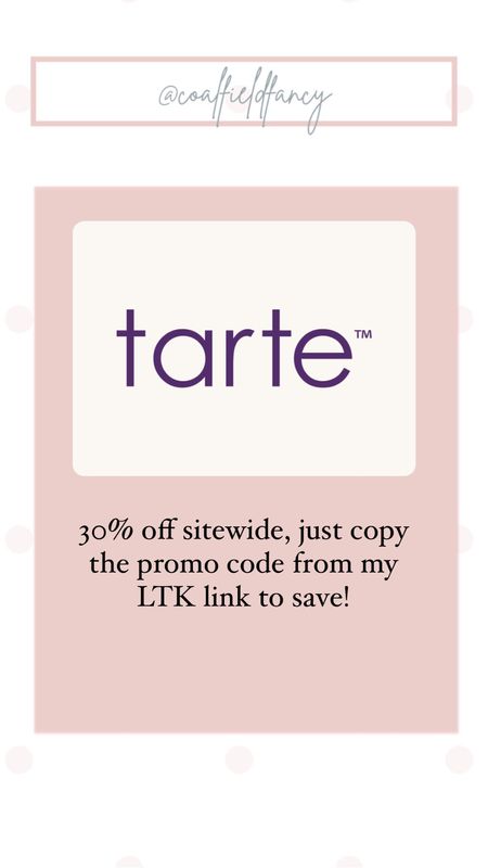 Tarte Favorites all on Major SALE! 

#LTKfindsunder50 #LTKSpringSale #LTKover40