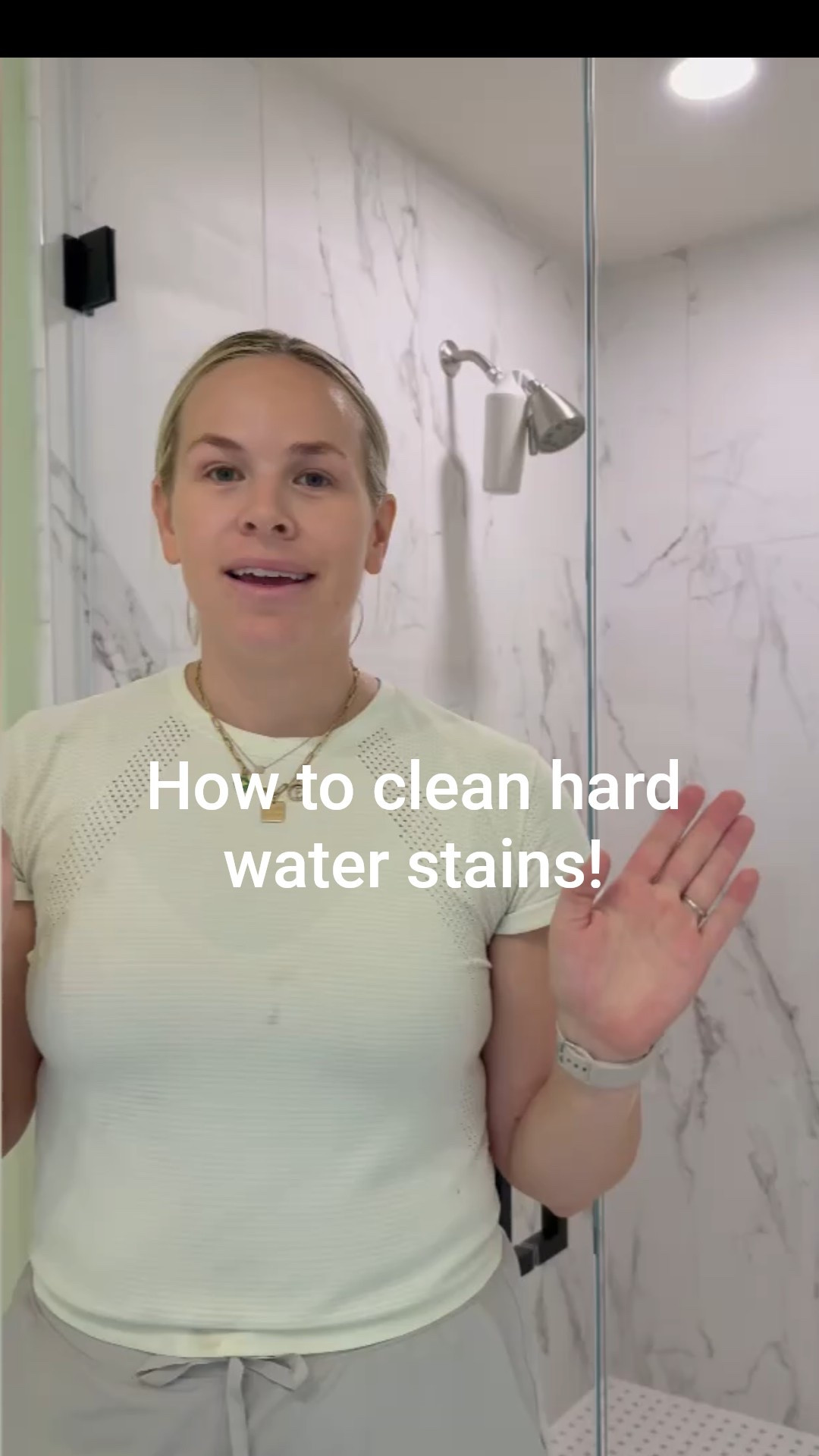 Cleaning supplies for glass showers! 

#LTKWatchNow #LTKHome