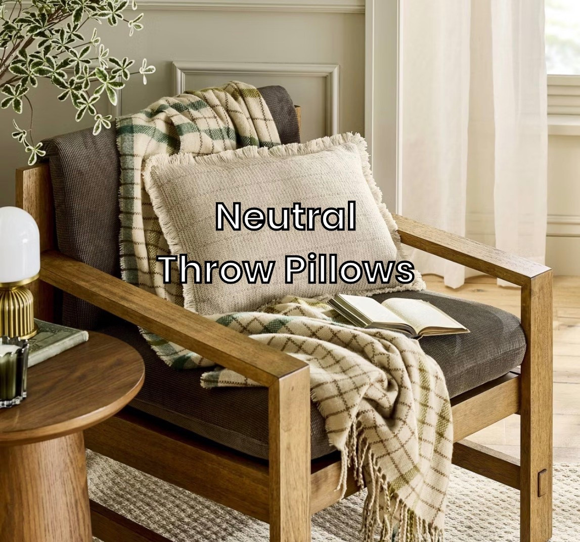My collection of recent neutral throw pillows! 

#LTKFindsUnder50 #LTKStyleTip #LTKHome