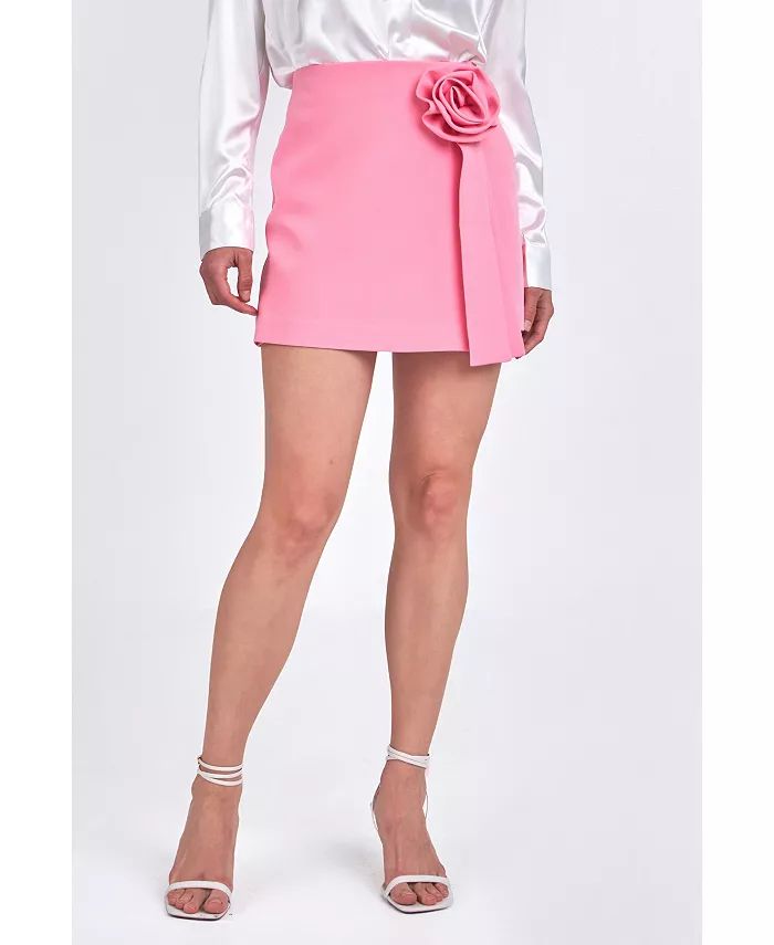 Women's Corsage Mini Skirt | Macy's Canada