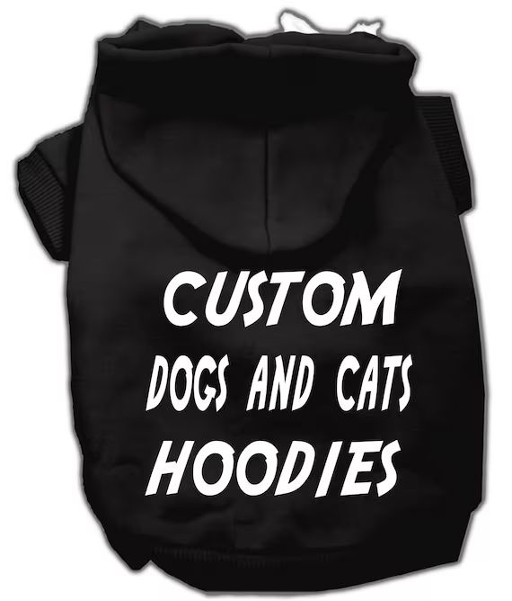 Custom Dog Hoodies-Pet Hoodie-Dog Hoody Shirt-Personalized Pet | Etsy | Etsy (US)