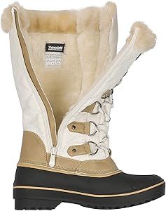 DREAM PAIRS Women's DP Warm Faux Fur Lined Mid Calf Winter Snow Boots | Amazon (US)