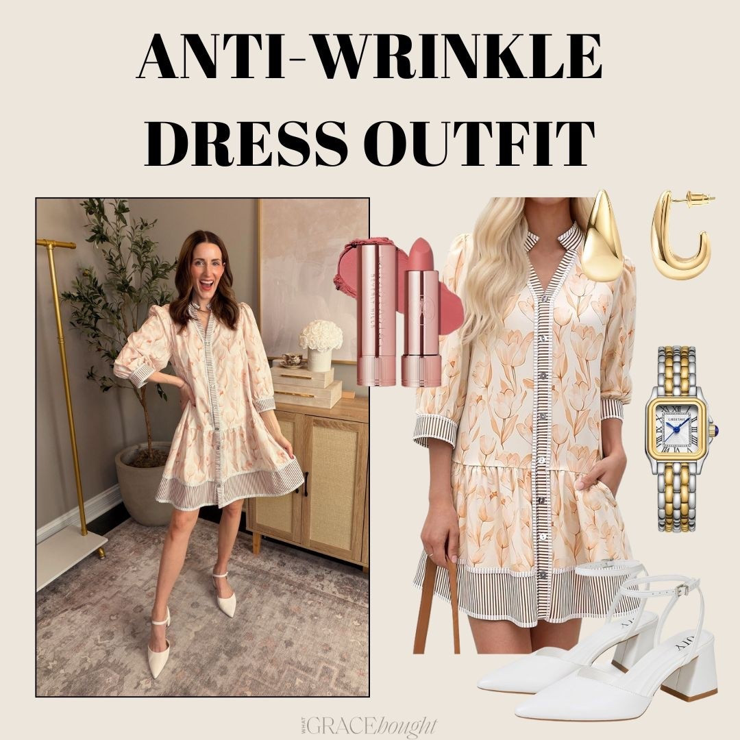 Anti wrinkle dress outfit! 

#LTKootd