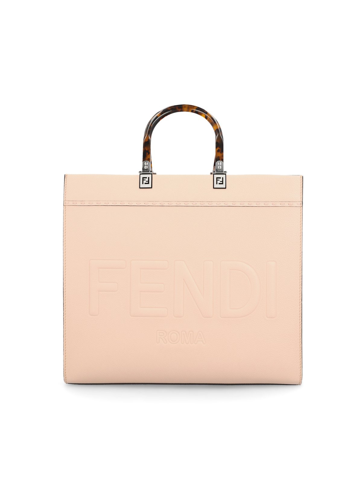 Fendi Logo Debossed Tote Bag | Cettire Global
