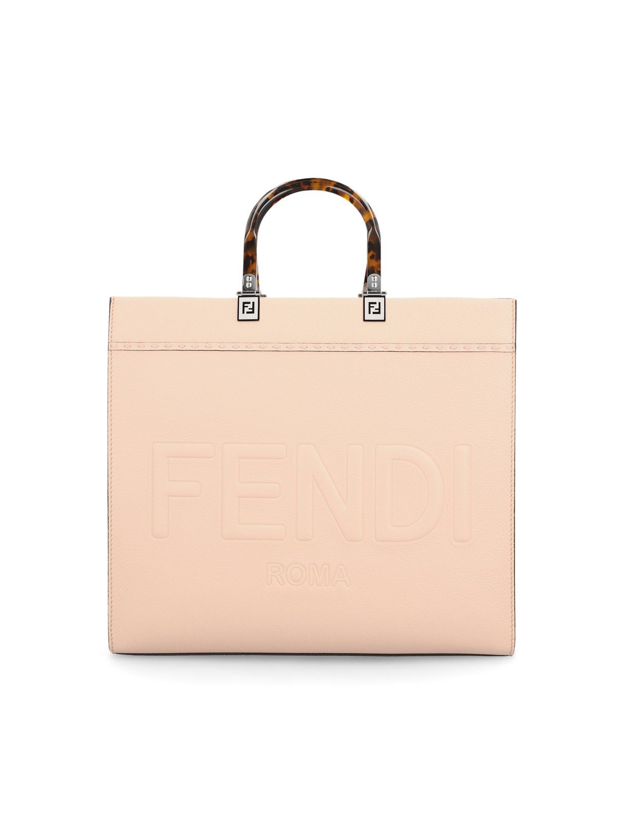 Fendi Logo Debossed Tote Bag | Cettire Global