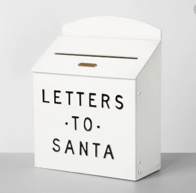 Hearth & Hand™ with Magnolia Letters to Santa Mailbox in Sour Cream - Walmart.com | Walmart (US)