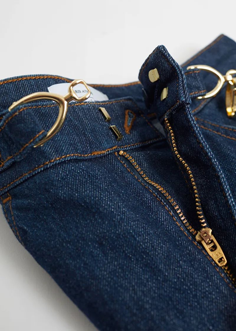 Straight-Leg Gold Buckle Jeans | & Other Stories (EU + UK)