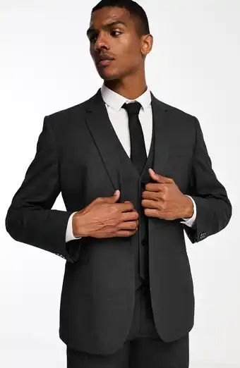 Topman Textured Slim Fit Suit Jacket | Nordstrom | Nordstrom