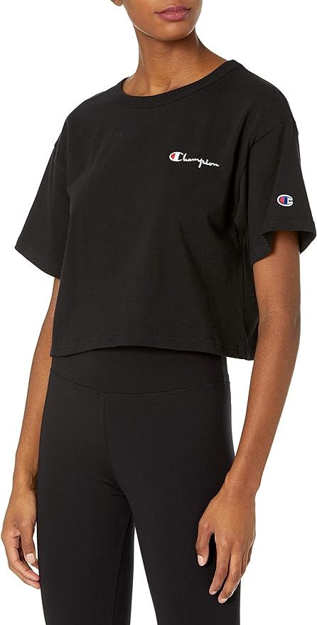 Champion Women's Crop Tee | Amazon (US)