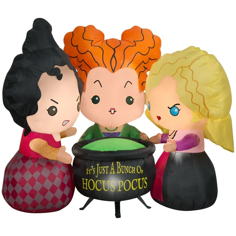 Airblown Inflatables Hocus Pocus Sisters Disney 4 Ft Tall | Walmart (US)