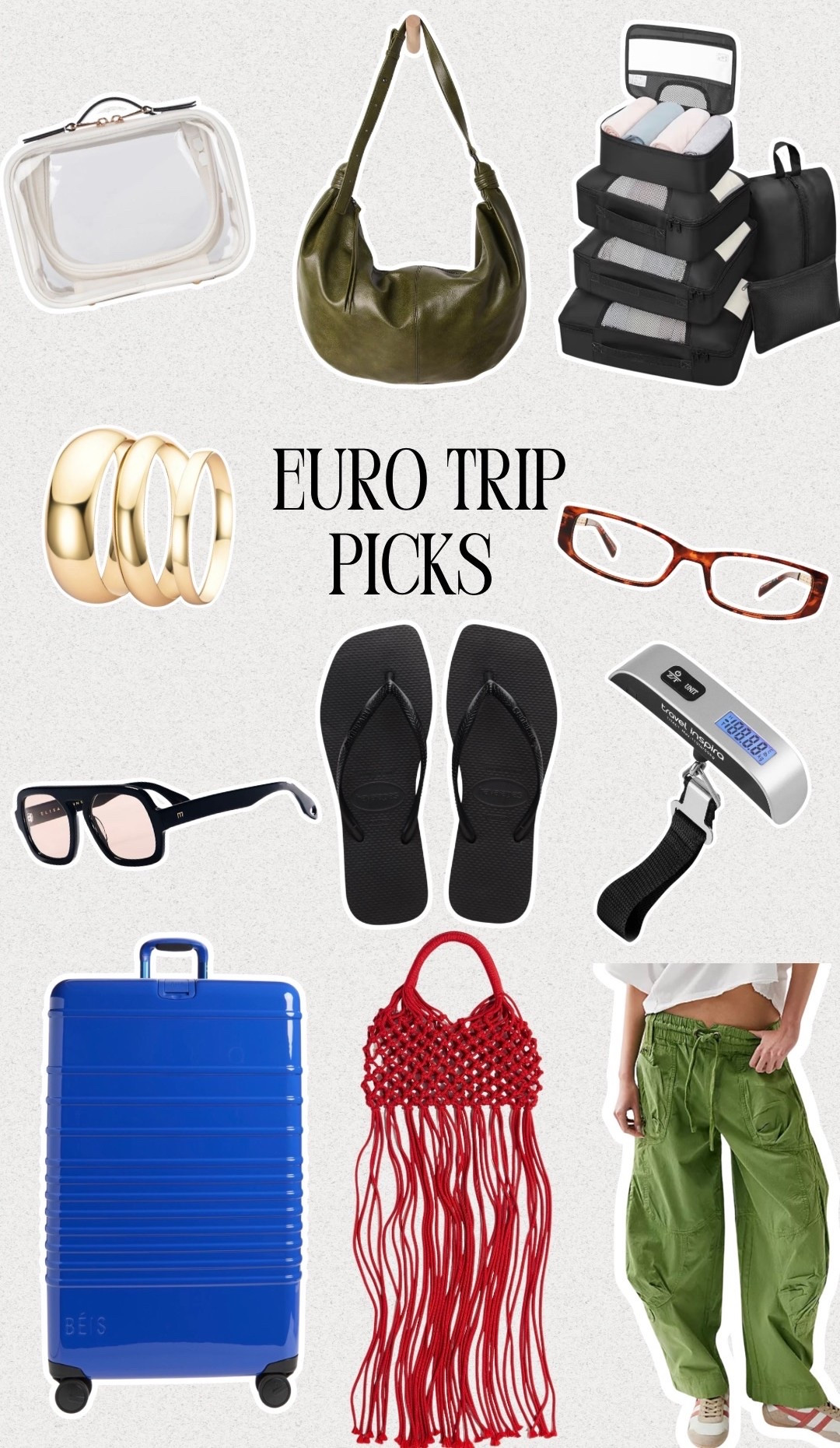 Everything you need for your Euro trip

#LTKSeasonal #LTKMidsize #LTKActive