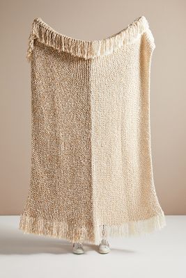 Amber Lewis for Anthropologie Amboy Knit Throw Blanket | Anthropologie (US)