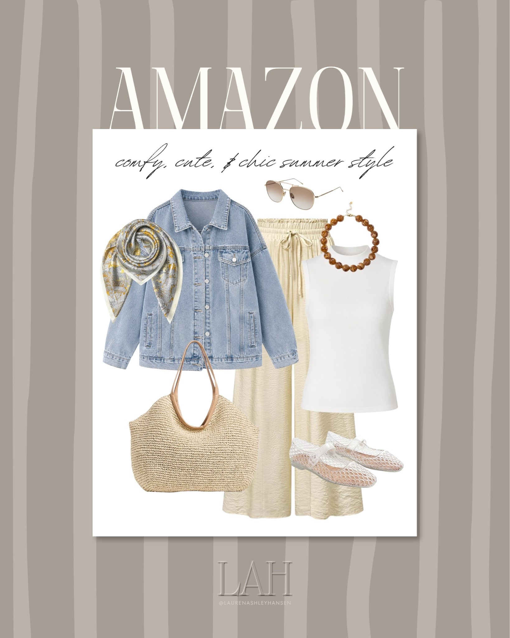 Comfortable, cute, and chic for the summer months! The perfect outfit that can be dressed up or down depending on the occasion. Love these affordable closet staples!

#LTKootd #LTKgrwm