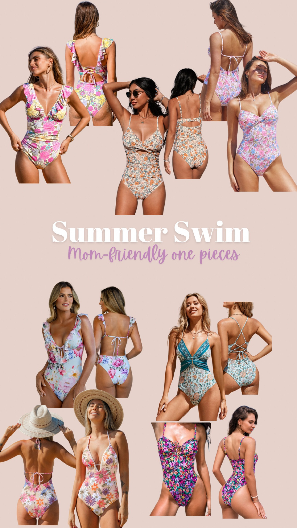 Swim Sale this weekend on CUPSHE! 15% off 2 items or more & 20% off 4 pieces or more! 👙☀️ #cupsheswim #cupshe #summersale #swimsuits #momswim #momfit

#LTKSummerSales #LTKSwim #LTKSaleAlert