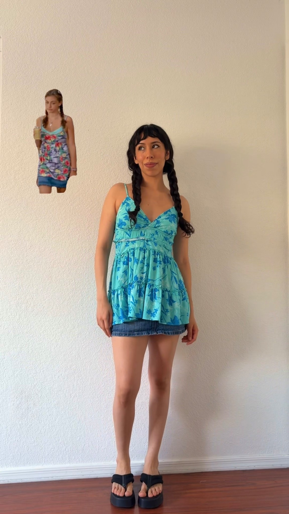 Cleo Sertori h2o outfits: skirt is old brandy 