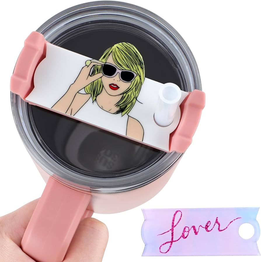 Stanley Name Plate (Only H2.0 40oz), Stanley Cup Name Plate for Lid, Taylor Stanley Cup Accessori... | Amazon (US)