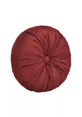 Royal Court Bari Round Decorative Throw Pillow, Red | Belk