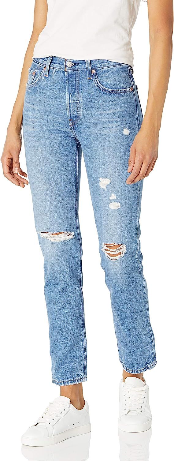 Levi's Women's Premium 501 Original Fit Jeans | Amazon (US)