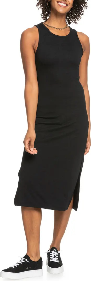 Roxy Good Keepsake Cutout Midi Dress | Nordstrom | Nordstrom