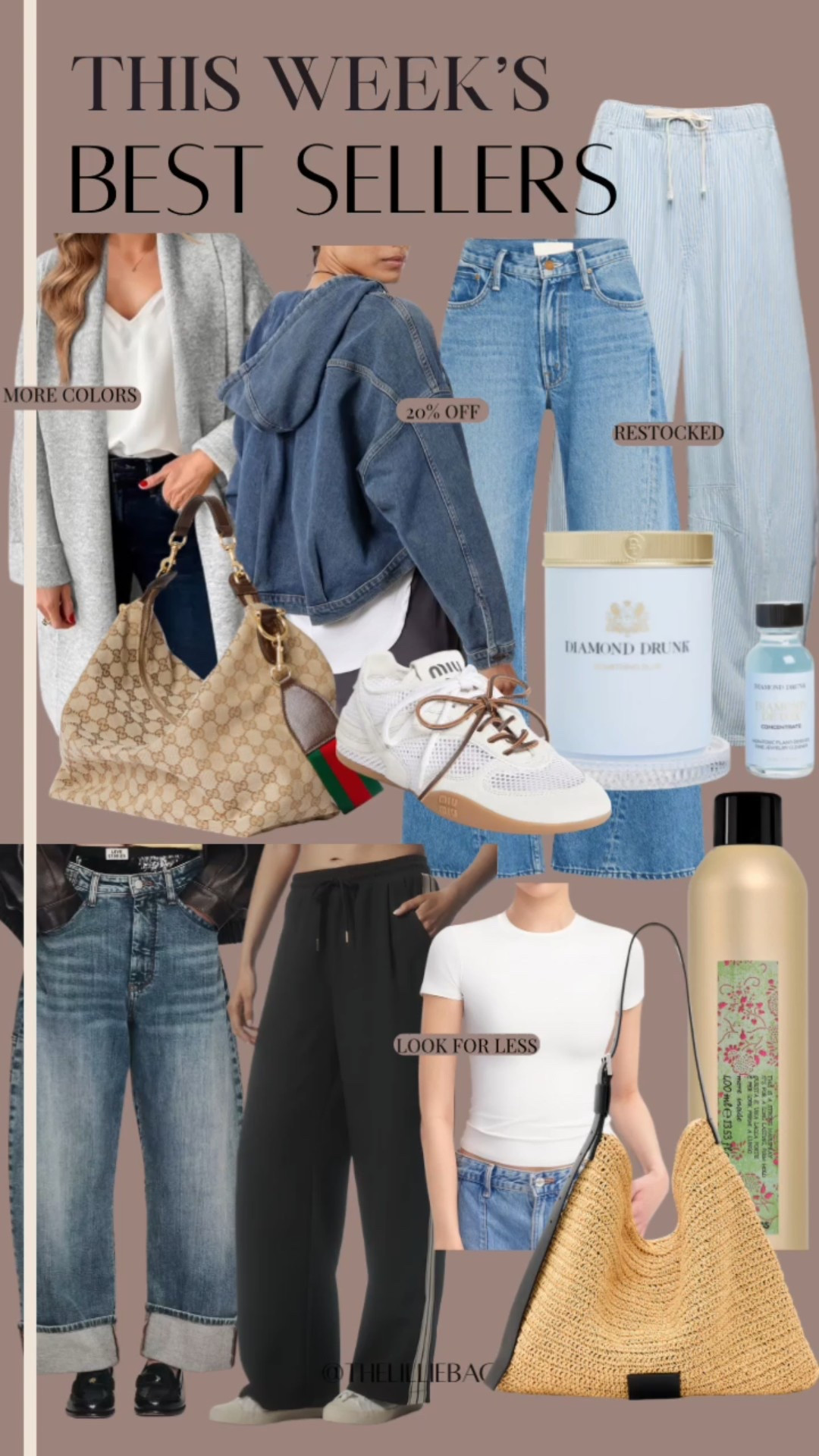 Best sellers of the week!

Dark washed denim. Jeans. Denim. Spring fashion. Travel. Vacation outfit. Spring break. Beauty. Designer. 

#LTKootd #LTKSeasonal #LTKSaleAlert