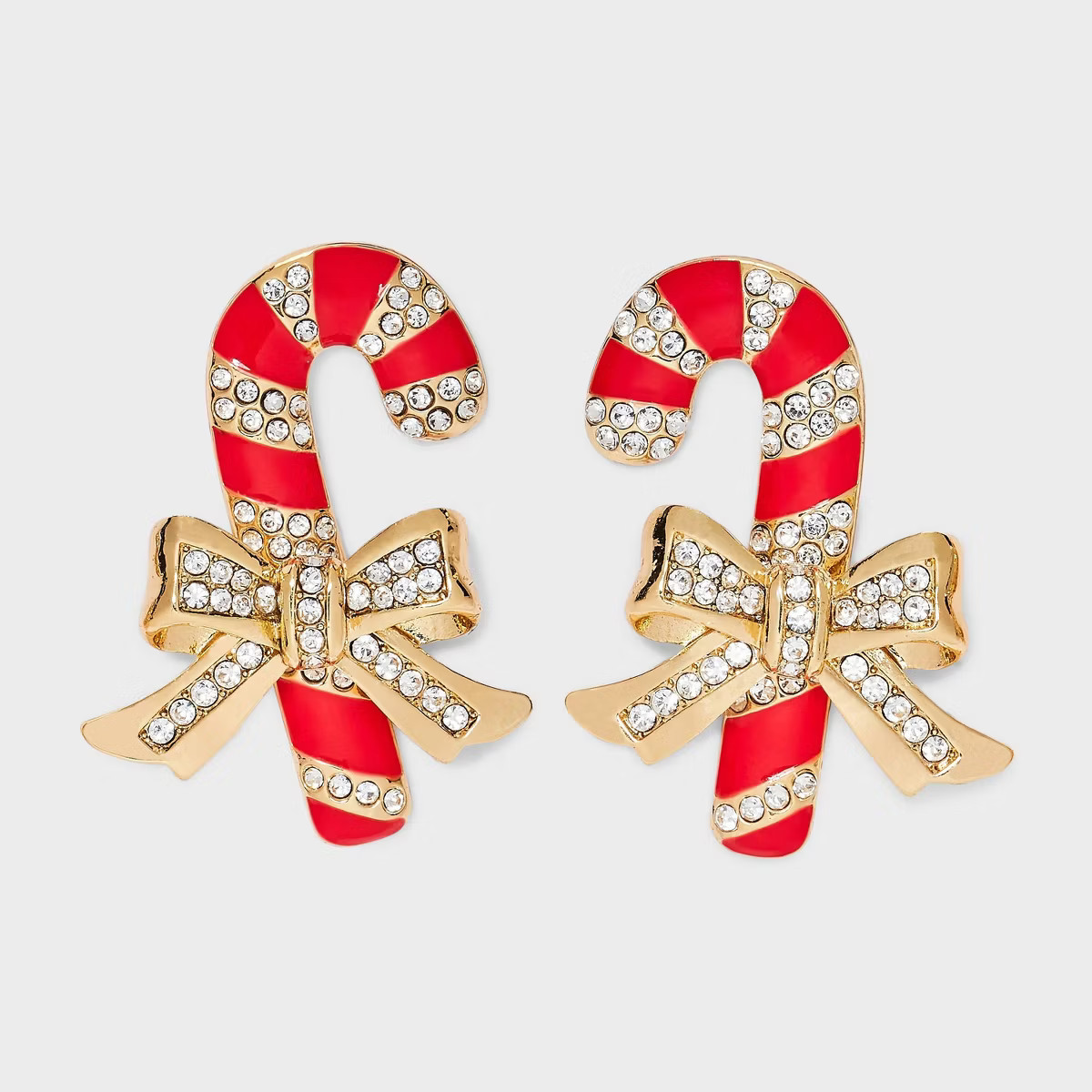 SUGARFIX by BaubleBar "Memory Cane" Stud Earrings - Red | Target