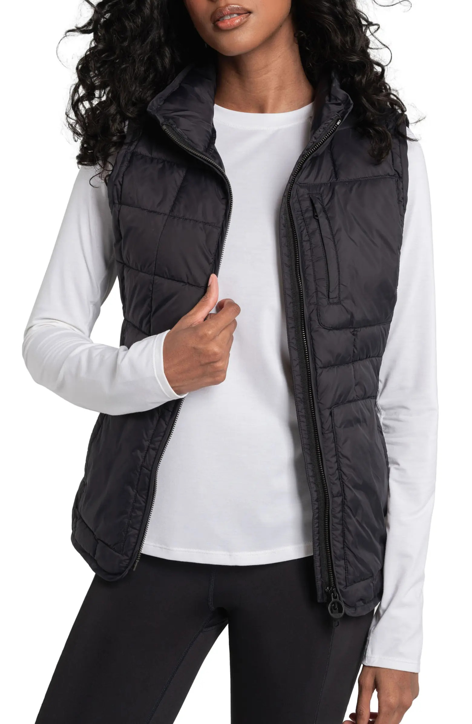 Lole Daily Water Repellent Quilted Vest | Nordstrom | Nordstrom