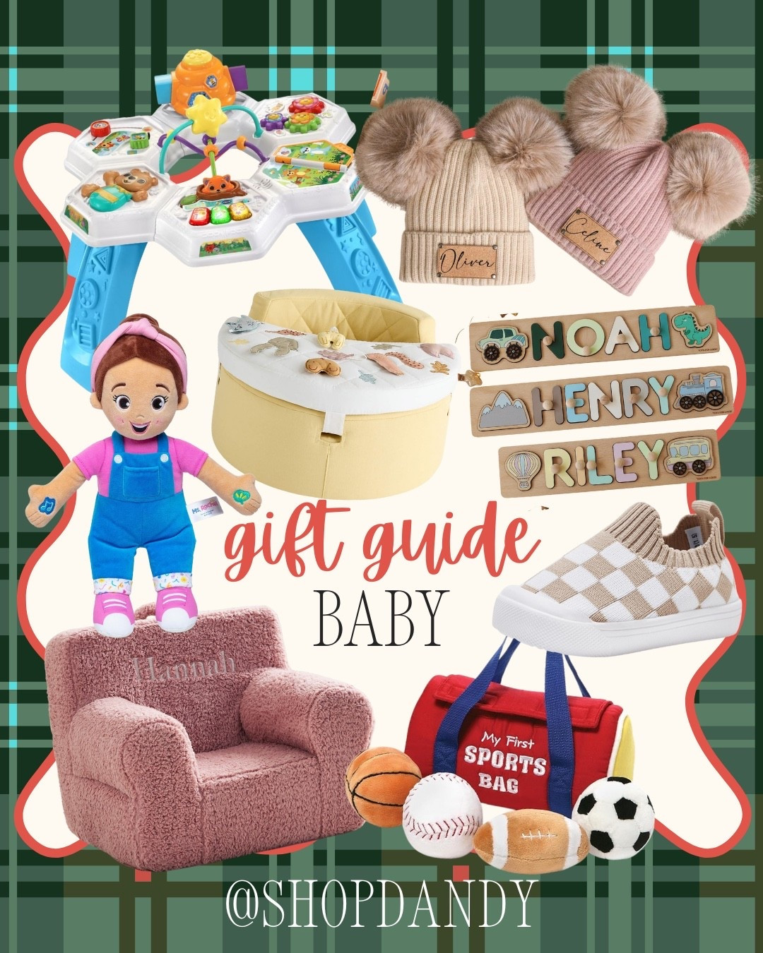 Gifts for baby! Perfect first Christmas gifts for the little one. 

#LTKBaby #LTKKids #LTKGiftGuide