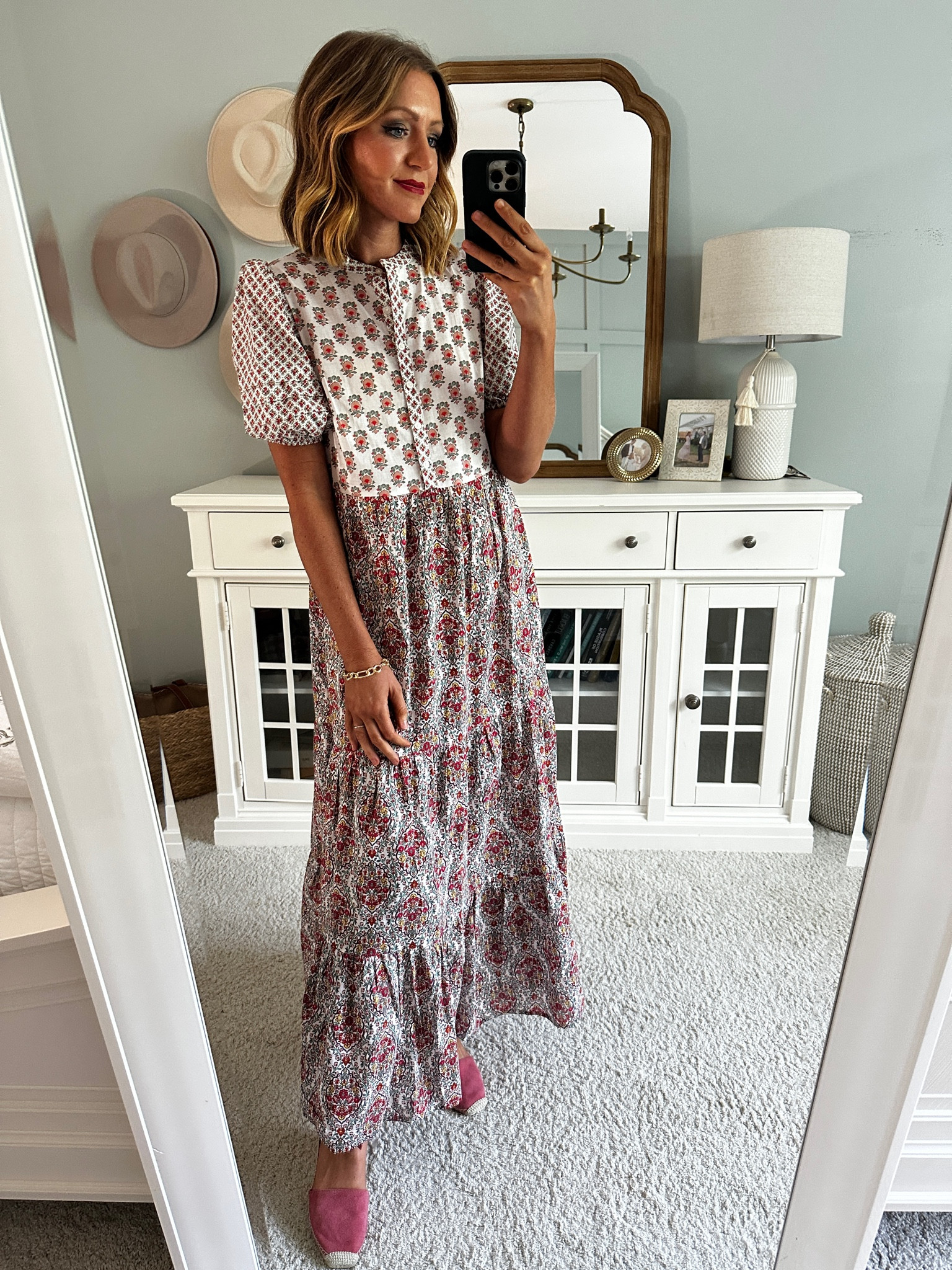 Wedges Maxi Dress