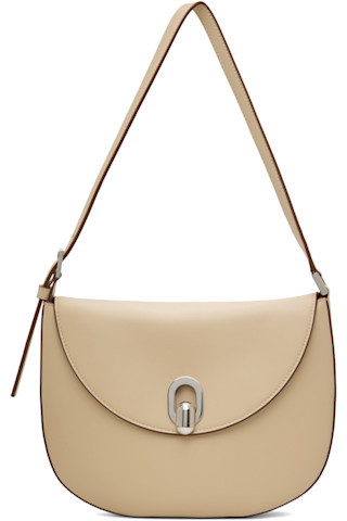 Beige Small Tondo Bag | SSENSE