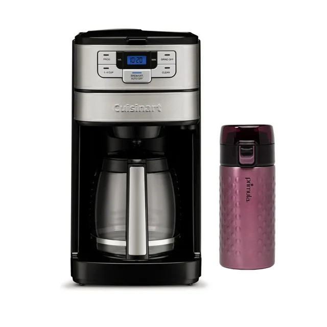 Cuisinart DGB-400 Automatic Grind and Brew 12-Cup Coffeemaker with Tumbler - Walmart.com | Walmart (US)