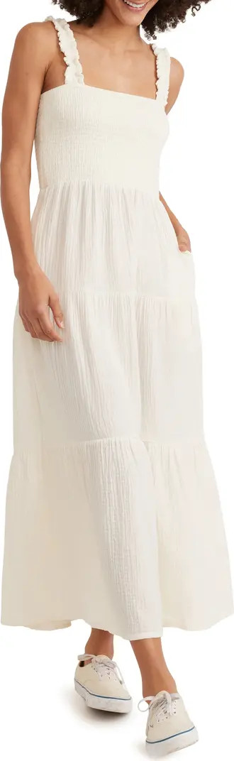 Selene Smocked Cotton Gauze Sundress | Nordstrom