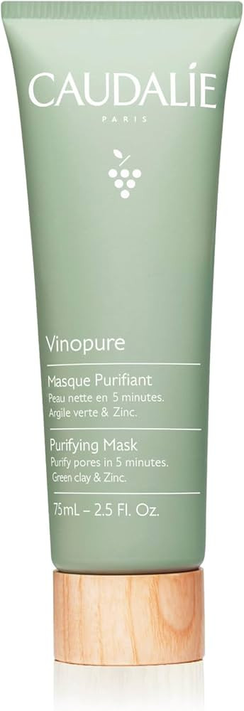 Caudalie Vinopure Purifying Clay Mask - Purifies pores in 5 minutes | Amazon (US)
