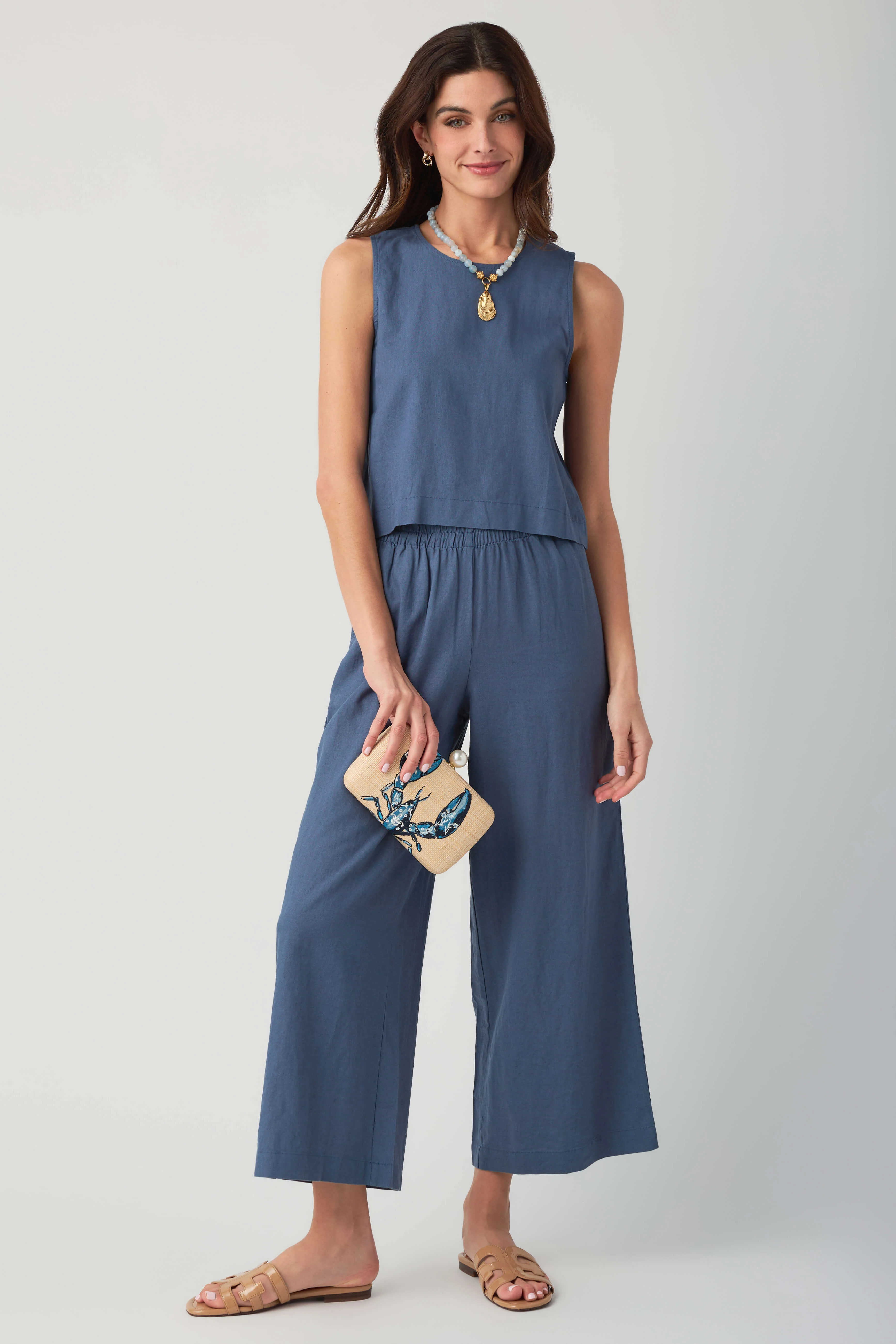 Z Supply Sloane Linen Top | Social Threads