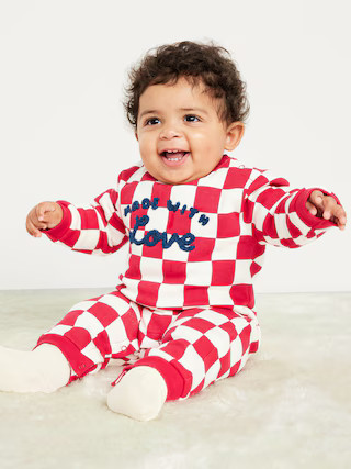 Printed Fleece One-Piece for Baby | Old Navy (US)
